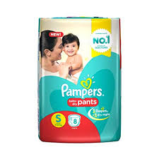 PAMPERS PANTS SMALL 8UX2S